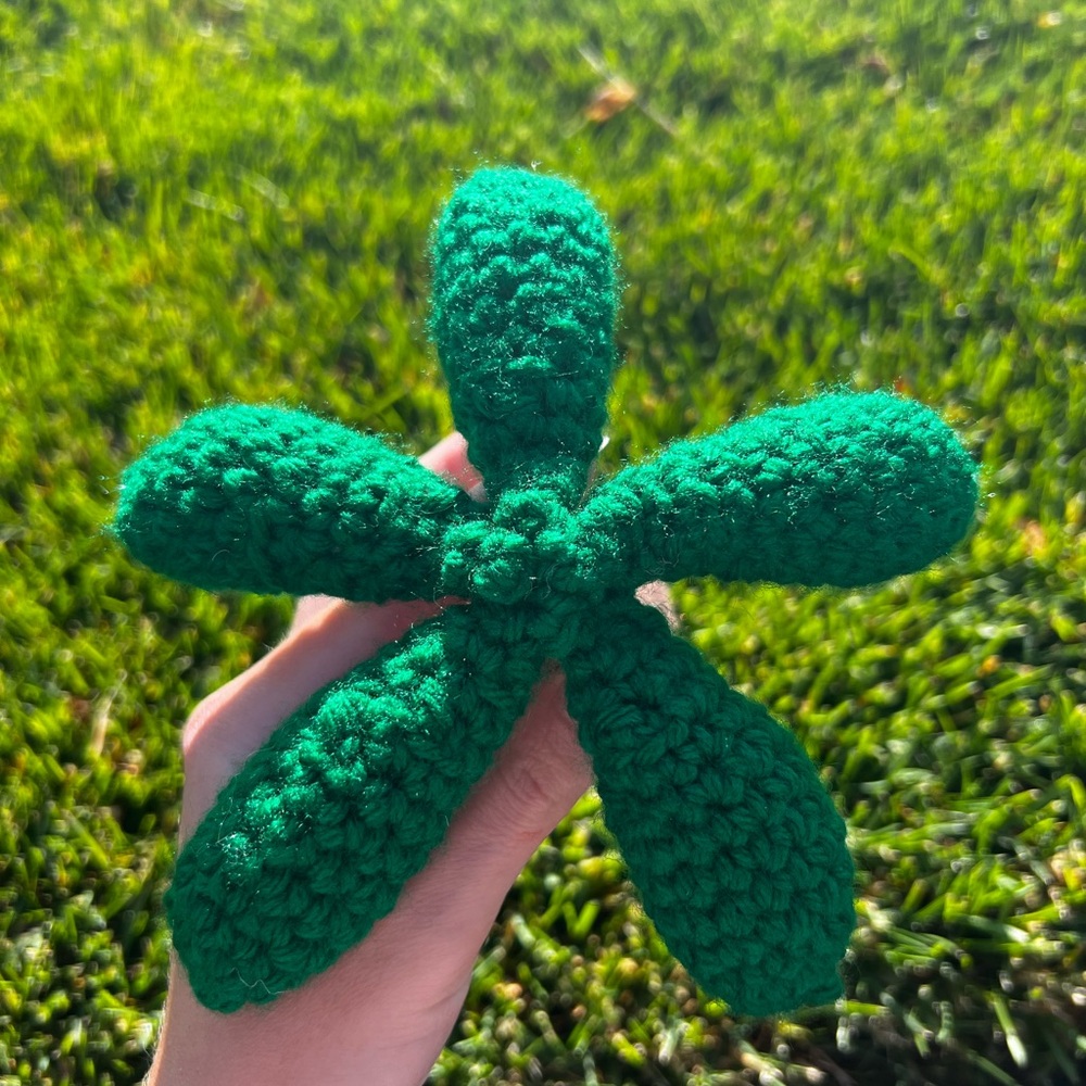 Hand Crocheted Summertime Palm Tree Plushie Decor! - Picture 6 of 10